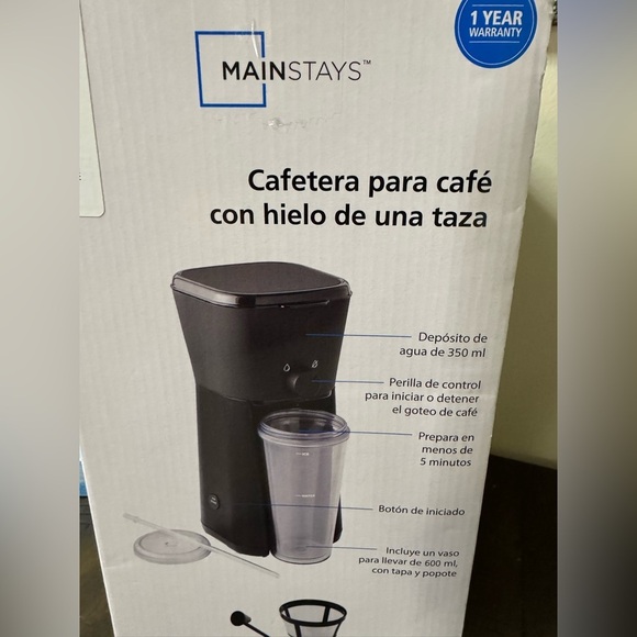 Mainstays single serve coffee maker - Picture 2 of 2